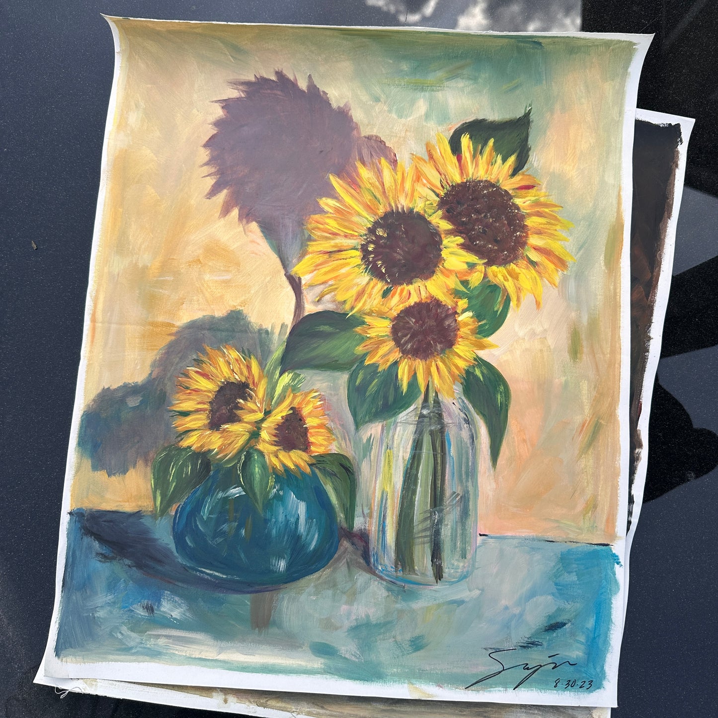 Post Sunflower Picking