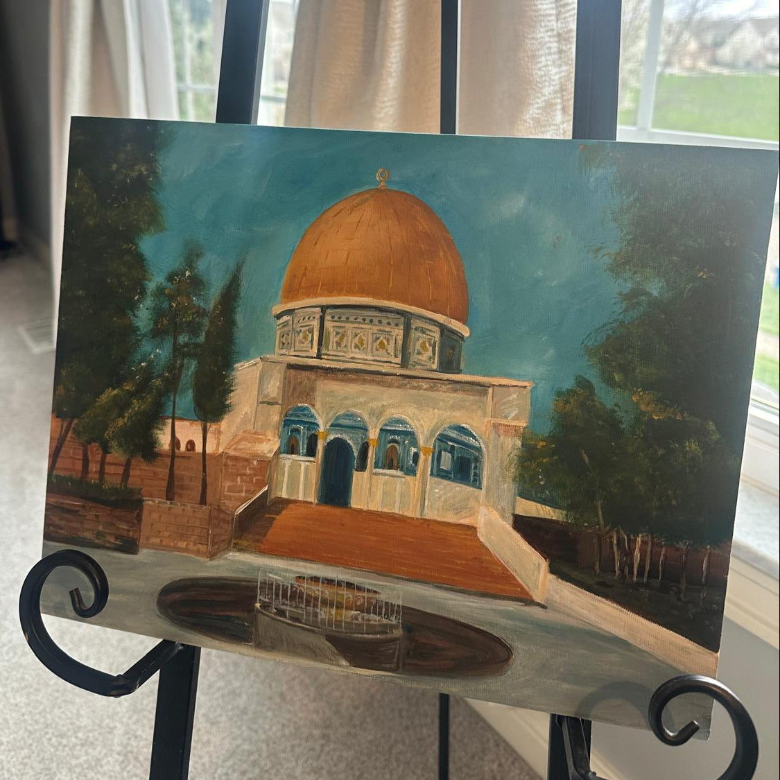 Dome of the Rock - original painting