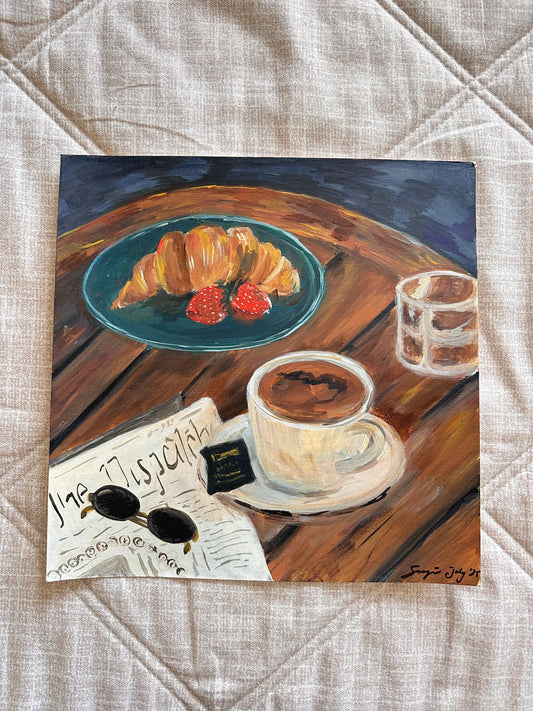 Coffee and the News